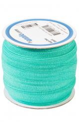 50YD Fold-Over Elastic Turquoise 