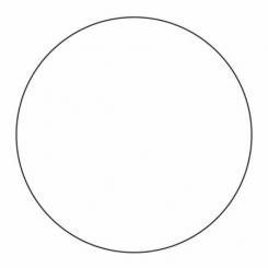 Circle 2'' | 1 Template 