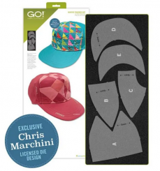 GO! Quilted Trucker Hat Die by Chris Marchini 