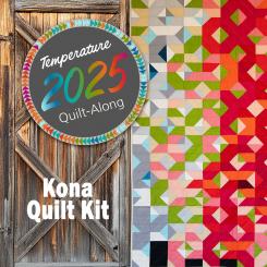 Bernina Quilt-Along Temperatur Quilt Kit 2025 