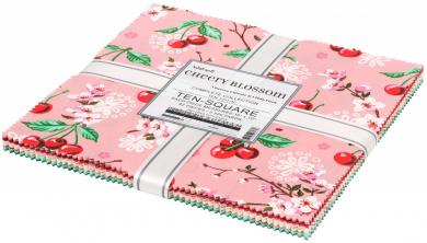 Cheery Blossom Ten Squares 