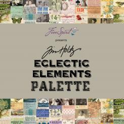 2025 Stash Club Tim Holtz Eclectic Elements Palette Fat Quarter