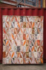 Burnished Quilt Pattern - Tim Holtz OrangePalette Download 