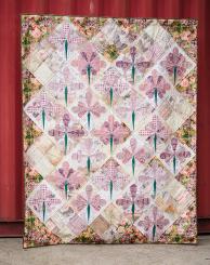 Fleur Quilt Pattern - Tim Holtz Pink Palette Download 