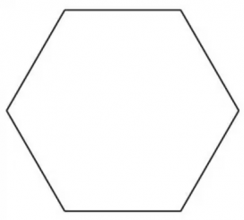 Hexagon 1-1/4'' | 100 Papers