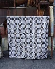 Tied Quilt Pattern - Tim Holtz Charcoal Palette Download 