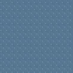 Creating Memories Woven -Tinydot Blue Meterware