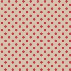Creating Memories Woven - Polkadot Red Meterware