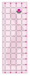 Tula Pink 4.5in x 12.5in Non Slip Rabbit Ruler 