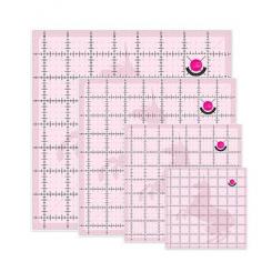 Tula Pink Set of 4 Square Templates with Unicorn 