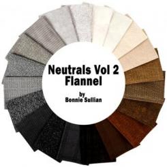 5'' Squares Woolies Flannel Neutrals Vol 2 