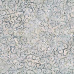 Diagonal Vine Blue Batik Meterware