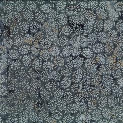 Floating Paisley Gray Batik Meterware
