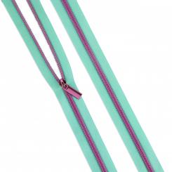 3y Tula Pink #5 Nylon Coil Zipper Raindrop 