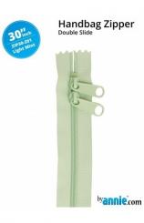 30'' Double-Slide Handbag Zipper Light Mint 
