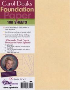 Carol Doak's Foundation Paper 