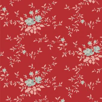 Tilda - Merry Little Christmas 2027 Blender - Noel Red Meterware