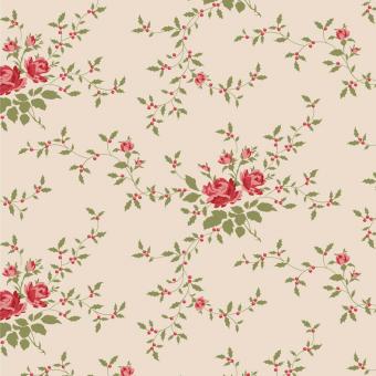 Tilda - Merry Little Christmas 2027 Blender - Noel Cream Meterware