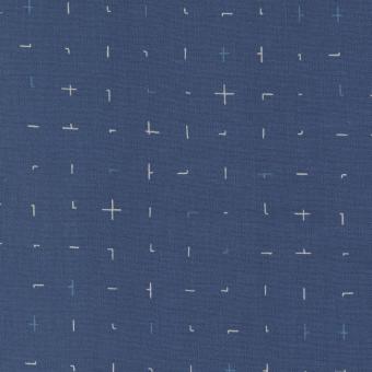 Bluish Handquilted Dark Blue Meterware