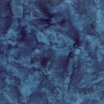 1895 Watercolors Batik Navy 