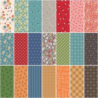 Autumn by Lori Holt Raindrop Fat Quarter Bundle 