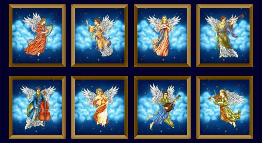 Midnight Angel Blocks w/Metallic Panel