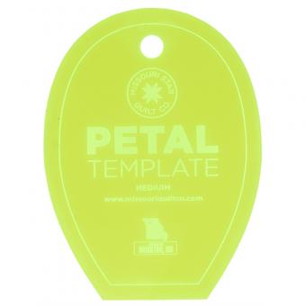 Petal Template for 5" Squares 