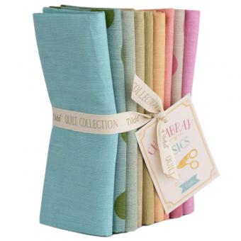 Creating Memories - Chambray Spring Pastels Fat Quarter Bundle 