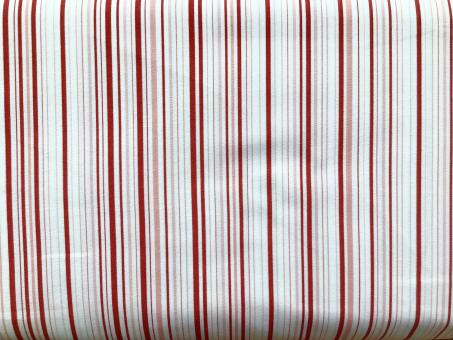 Thin Stripe Red Meterware 
