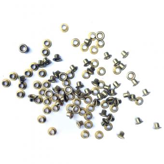 SneakerKit Ösen / Eyelets Gold 