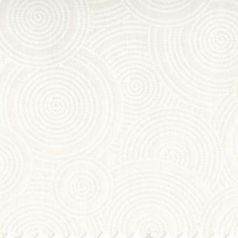 White/White Tone on Tone Dotted Circles 108in Wide Back 