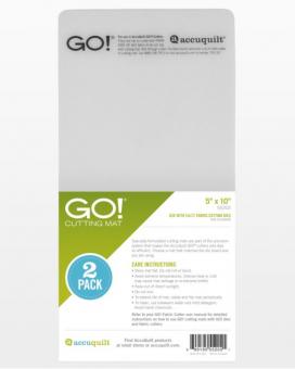 GO! Cutting Mat 5" x 10" 2er Pack 