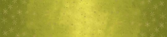 Ombre Flurries Lime Gold Metallic Meterware