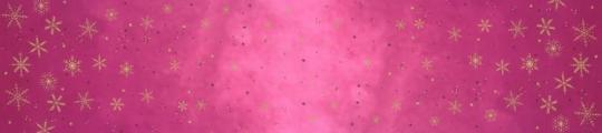 Ombre Flurries Magenta Gold Metallic Meterware