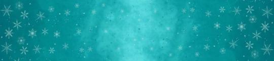 Ombre Flurries Turquoise Silver Metallic Meterware