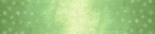 Ombre Flurries Mint Silver Metallic Meterware