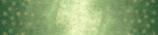 Ombre Flurries Evergreen Gold Metallic Meterware