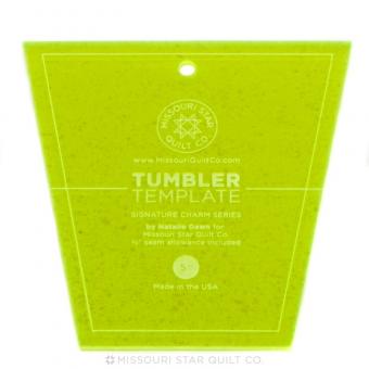 Small Tumbler Template for 5" Charm Packs 