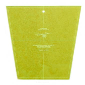 Large Tumbler Template for 10" Squares 