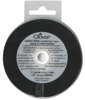 Quick Bias Tape 1/4" 10m Black
