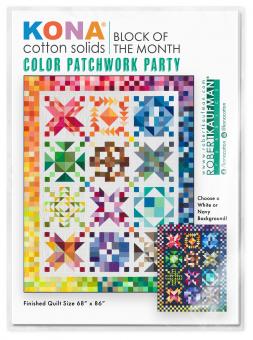 Kona® Cotton Color Patchwork Party BoM 