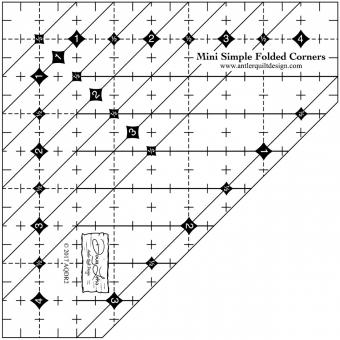 Mini Simple Folded Corners Ruler 