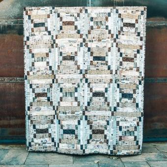 Weathered Quilt Pattern - Tim Holtz Neutral Palette Download 