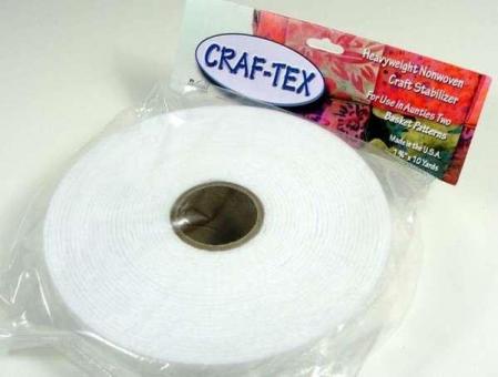 Sew-in Non-Woven Heavyweight Craf-tex 1-3/4'' x 10y Craft Strips 