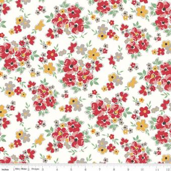 Cook Book Floral Cayenne 