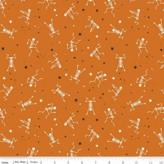 Bad To The Bone Skeletons Orange 