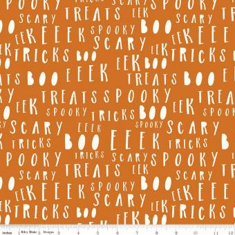 Bad To The Bone Words Orange 