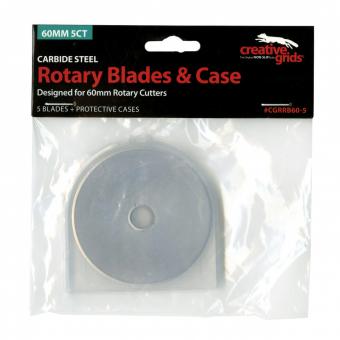 Creative Grids 60mm Replacement Rotary Blade 60 mm I 5 Stück