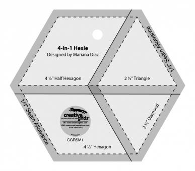 Creative Grids 4-in-1 Hexie 