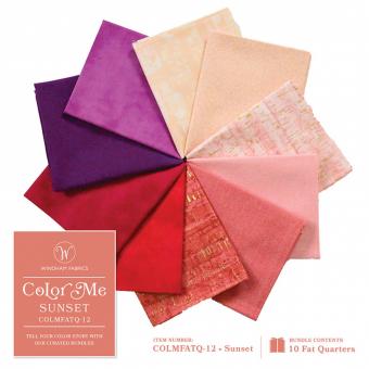 Color Me Sunset Fat Quarter Bundle 